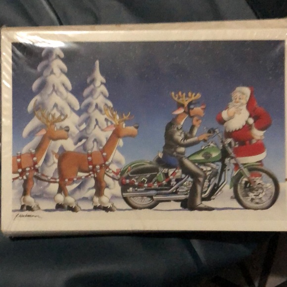 Harley Davidson Christmas Cards 